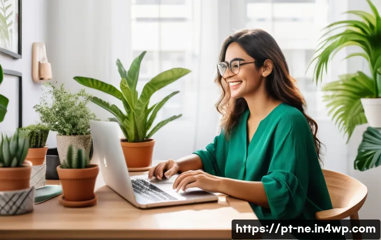 삶의 목표 달성을 위한 동기 부여 방법 - A bright and inspiring home office scene in a modern Brazilian apartment, featuring a young professi...